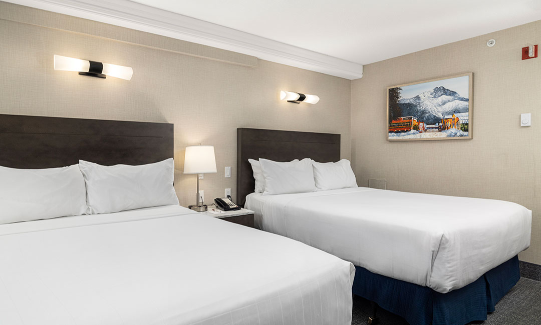 Standrad hotel room with two queen beds